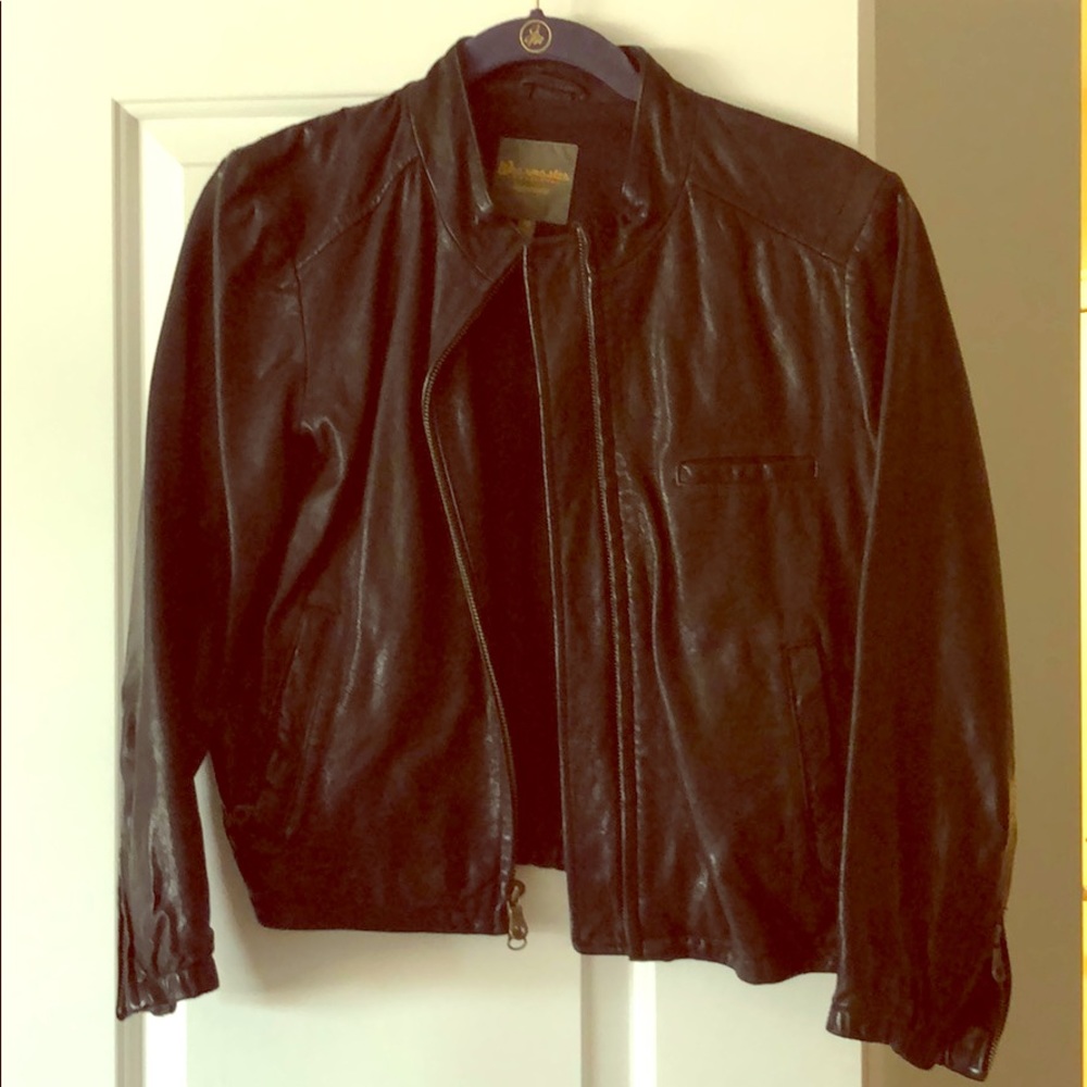 Madewell leather jacket